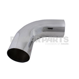 EP50EL90243C PIPE-EXHAUST 90DEG 5" STL CHR OD/OD SR
