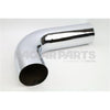 EP50EL90244C PipeExhaust 90Deg 5 Stl Chr OdOd Sr