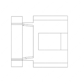 F2AB 14A464 BA CONNECTOR