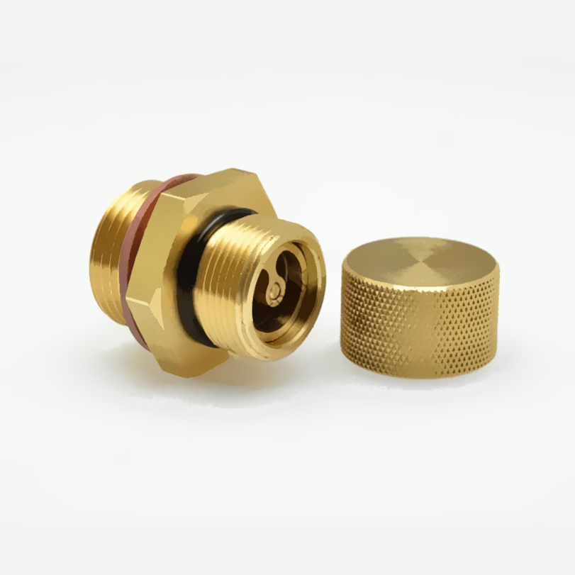 FEM 10 18150 06 OIL DRAIN PLUG, BRASS, STANDARD DESIGN,