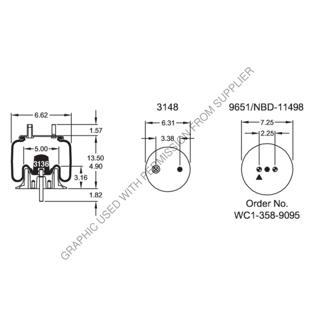 FI  W01 358 2120 AIR SPRING
