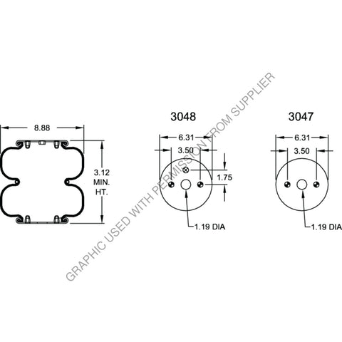 FI  W01 358 5900 AIR SPRING