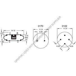 FI  W01 358 7093 AIR SPRING