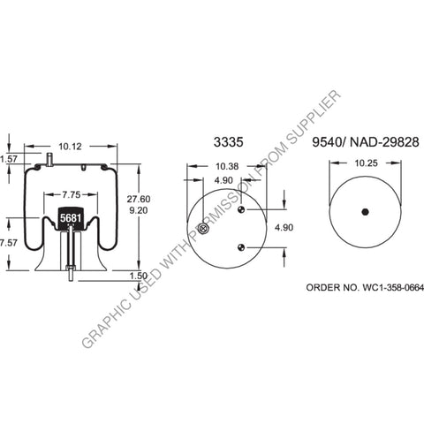 FI  W01 358 8744 AIR SPRING