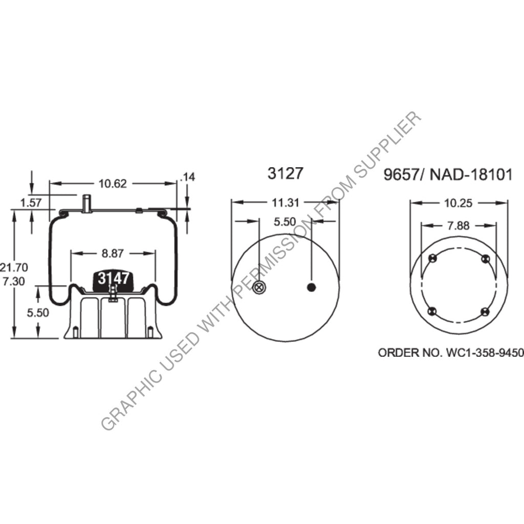 FI  W01 358 8778 AIR SPRING