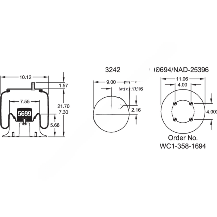 FI  W01 358 8944 AIR SPRING