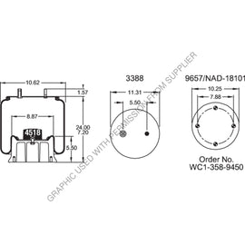 FI  W01 358 9138 AIR SPRING