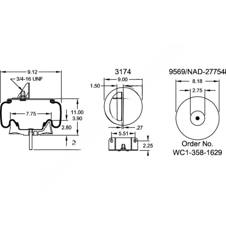 FI  W01 358 9617 AIR SPRING