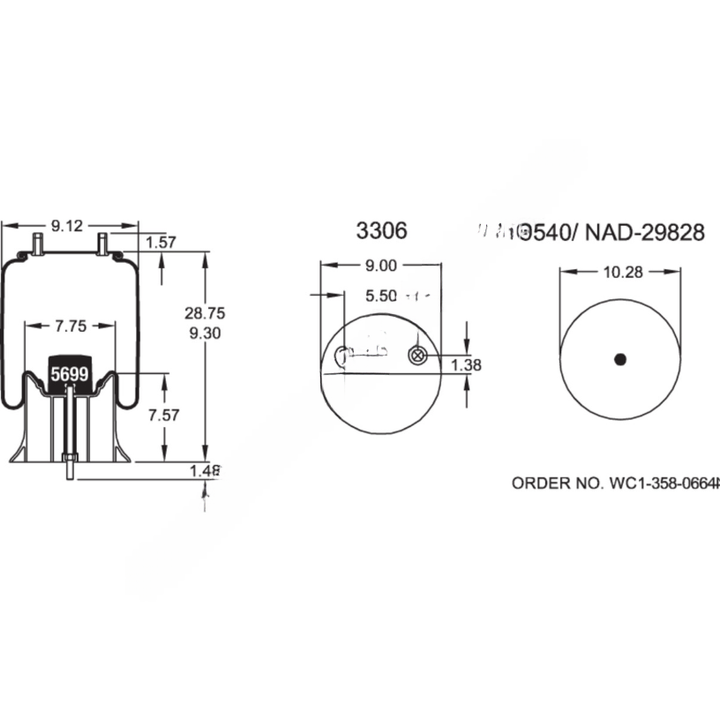 FI  W01 358 9619 AIR SPRING