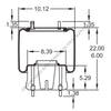 FI  W01 358 9866 AIR SPRING-1T15VMR8 3/4CF1/2ST PST