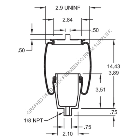 FI  W02 358 7056 SLEEVE SPRING