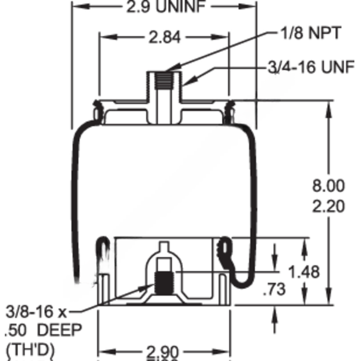FI  W02 358 7150 SEAT AND CAB MOUNT