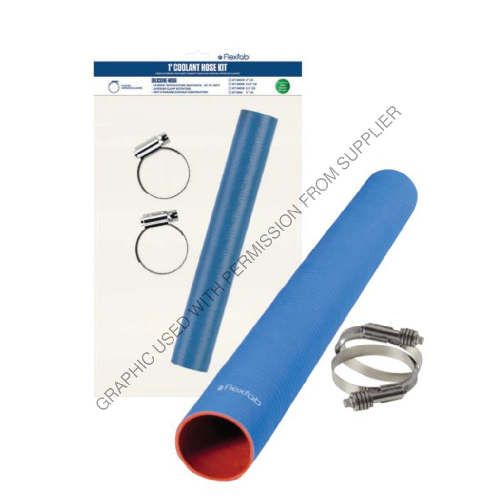 FLF FRE5515 225C BLUE SLEEVE HOSE, 2.25" ID X 36.00" OAL