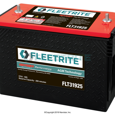 FLT31925 BATTERY, AGM GROUP 31 925CCA