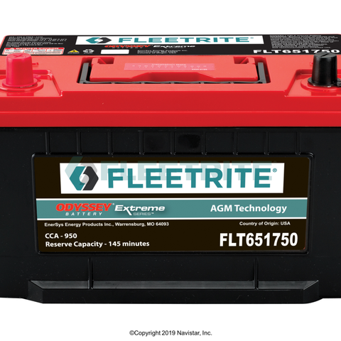 FLT651750 BATTERY, GROUP 65, 930 CCA, 13