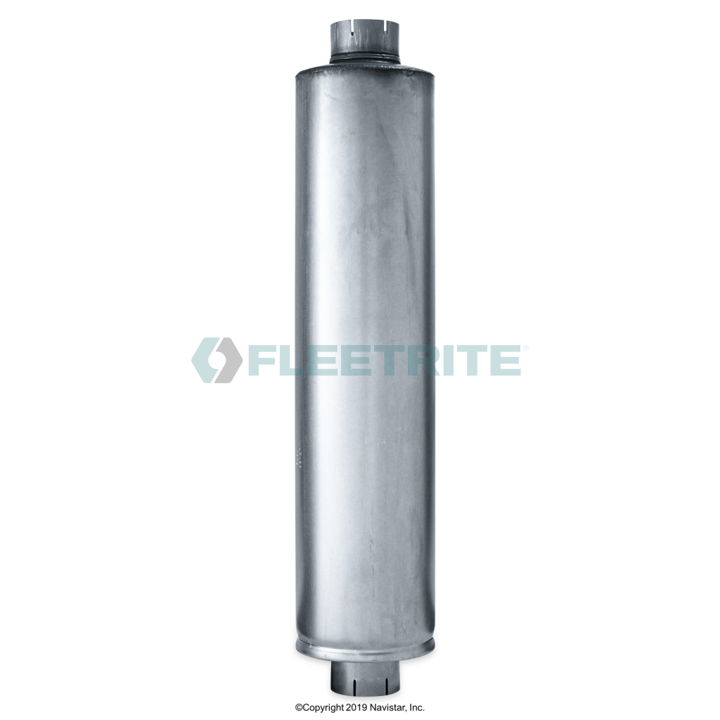 FLT86127M MUFFLER,TYPE 1 ROUND MUFFLER