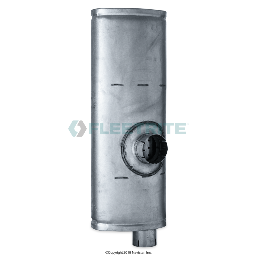 FLT86530M MUFFLER,TYPE 7 ROUND MUFFLER