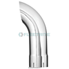 FLT89045C PIPE,4IN X 48IN CHROME CURVED