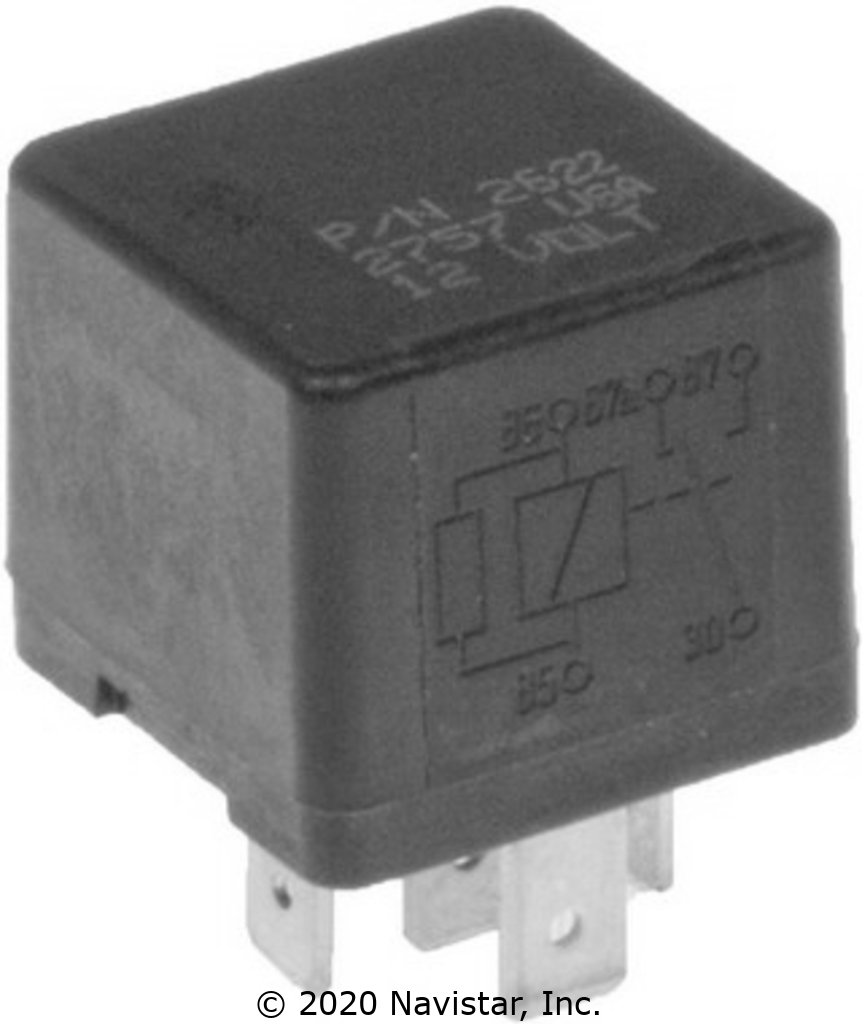 FLTAC3013412 RELAY P AND B 2622 12 VOLT SPD