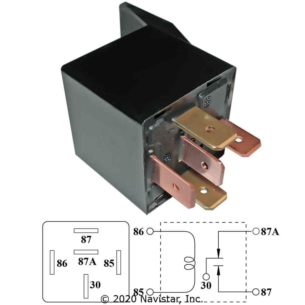 FLTACMT0320 RELAY,5 PIN UNIVERSAL SINGLE P