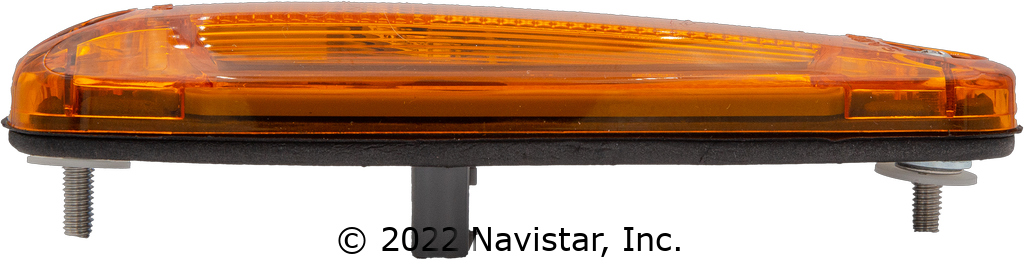 FLTCBF63002A 2 LED AMBER, OVAL FREIGHTLINER