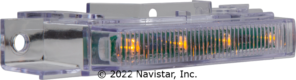 FLTCBV65004AC 4 LED CLEAR /AMBER, VOLVO VNL