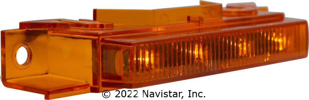 FLTCBV65004A 4 LED AMBER, VOLVO VNL CAB MAR