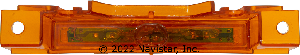 FLTCBV65004A 4 LED AMBER, VOLVO VNL CAB MAR