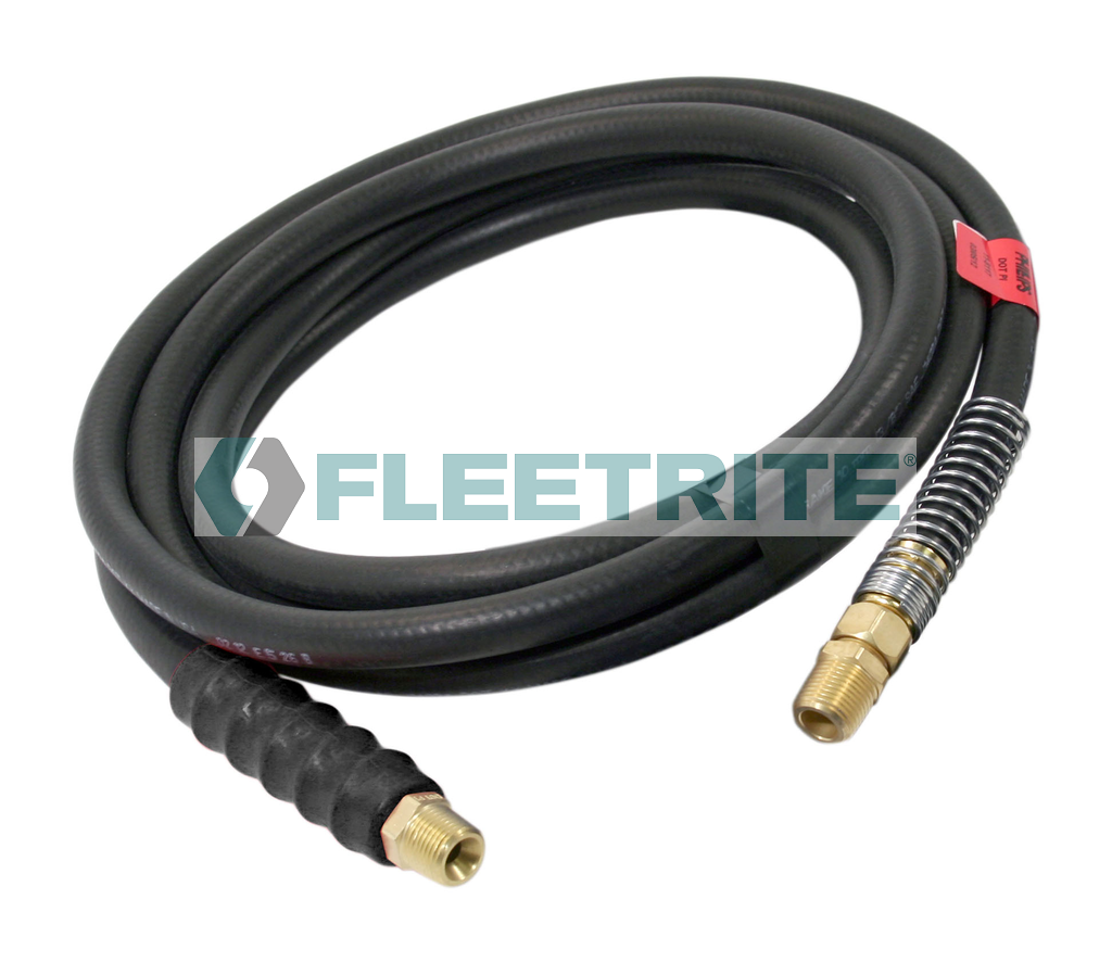 FLTCE118113 12 BLACK RUBBER AIR HOSE, BLAC