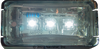 FLTCM25103W 3 LED, 2.5 WHITE, RECTANGULAR