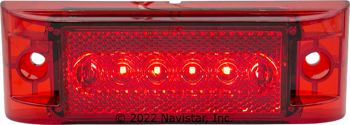 FLTCM26106R 6 LED, 2 X 6 RED, 2 WIRE CLE