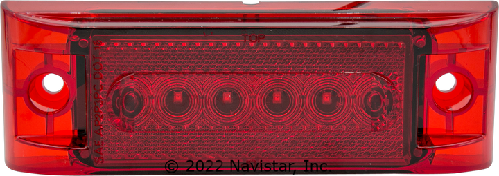 FLTCM26106R 6 LED, 2 X 6 RED, 2 WIRE CLE