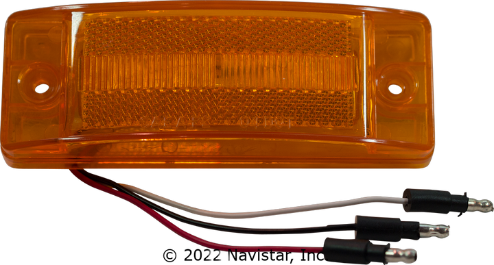 FLTCM26110A 10 LED, 2 X 6 AMBER, 2 WIRE