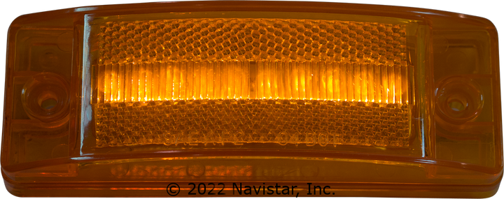 FLTCM26110A 10 LED, 2 X 6 AMBER, 2 WIRE