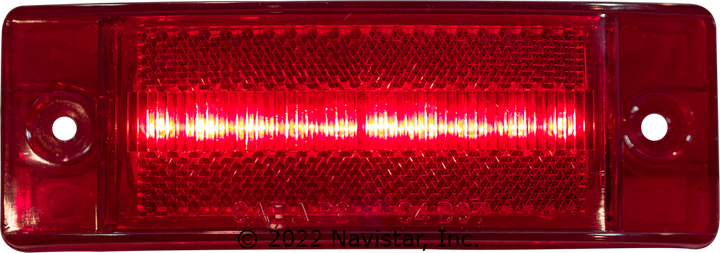 FLTCM26110R 10 LED, 2 X 6 RED, 2 WIRE CL