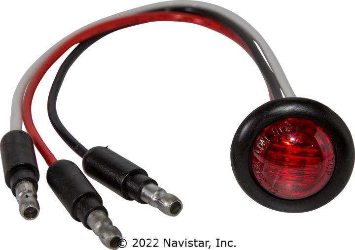 FLTCM340033R 3 LED, 3/4 MINI RED, 3- WIRE