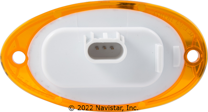 FLTCMF53005A 5 LED, OVAL AMBER FREIGHTLINER