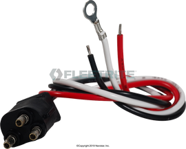 FLTCN3001 STRAIGHT (INCH LINE) 3 PIN CON