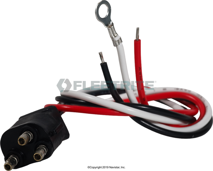 FLTCN3001 STRAIGHT (INCH LINE) 3 PIN CON