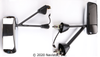 FLTMIRKENCR MIRROR ASSEMBLY WITH BRACKET