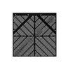 FTG 033 08001 MUDFLAP-AEROFLAP 24X24 STRAIGHT