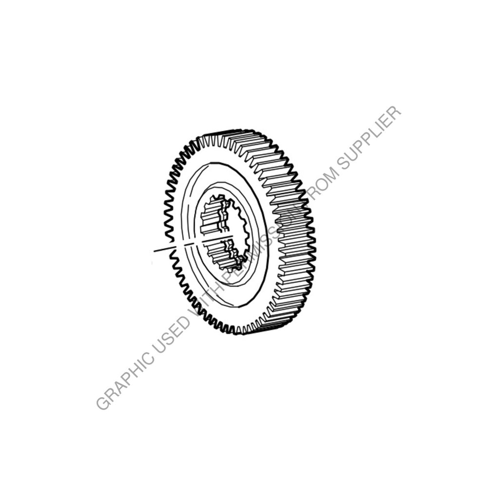 FUL 20381BULK12 GEAR, MAINSHAFT (2ND)