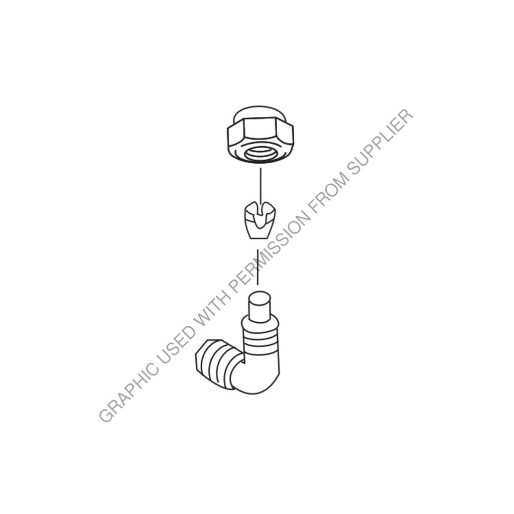 FUL 85001 ELBOW-90DEG,5/32IN TUBE-1/8IN MALE PIPE