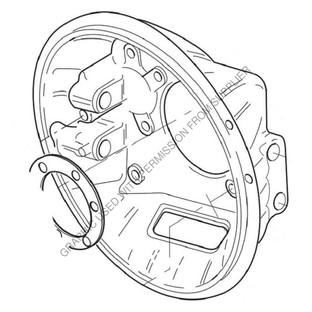 FUL A5992 CLUTCH HSG ASSY