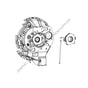 FUL A8173 HAND HOLE COVER & GROMMET ASSEMBLY