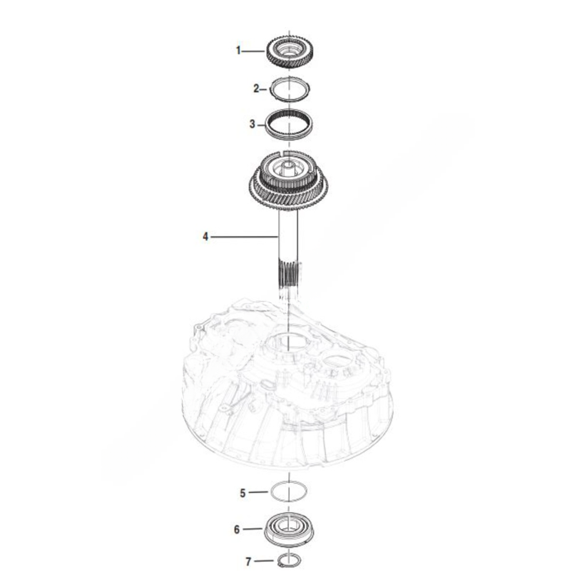 FUL K4360 INPUT SHAFT KIT