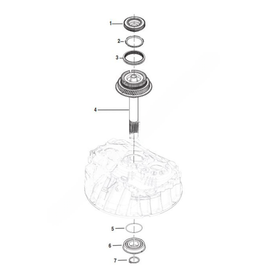 FUL K4360 INPUT SHAFT KIT
