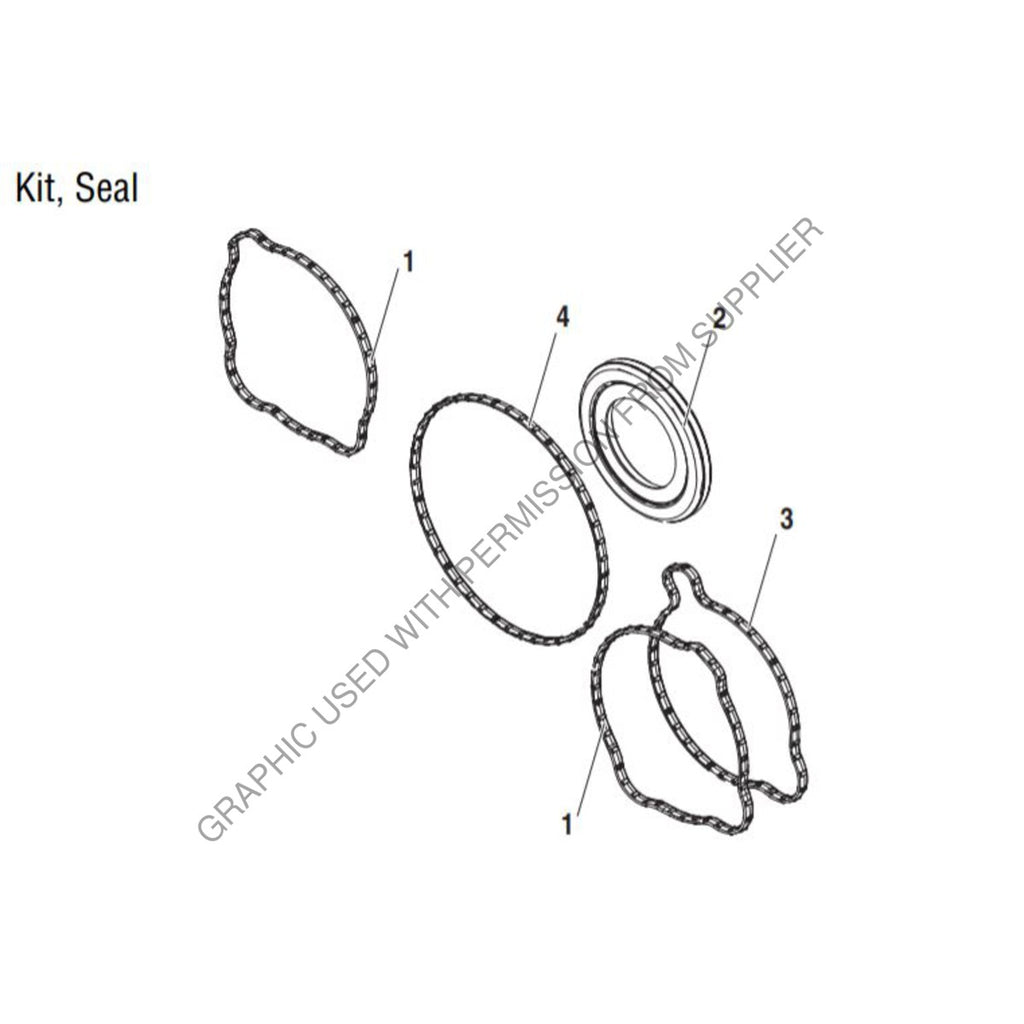 FUL K4382 CLUTCH HOUSING SEAL KIT