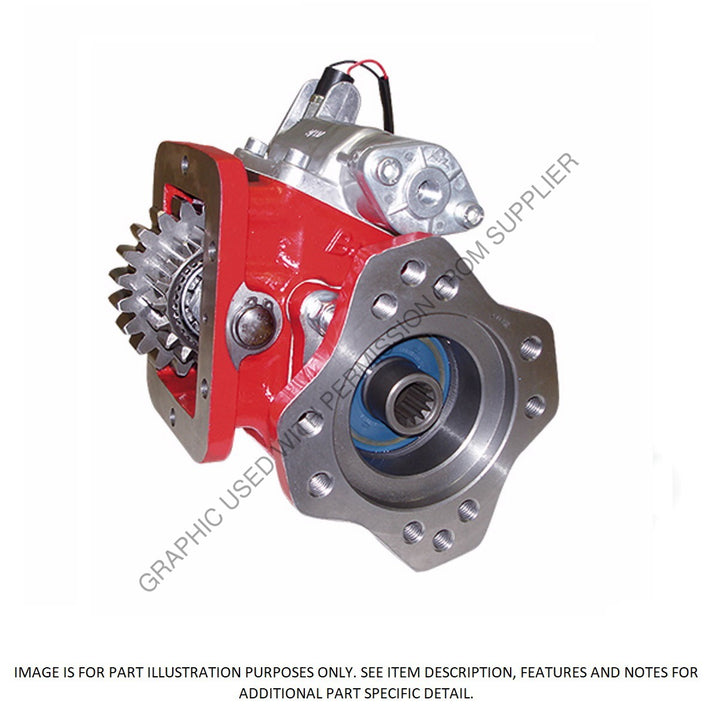 FUL PT1000XBN011RA PTO, 6 BOLT AIR2/4 BOLT 13 T
