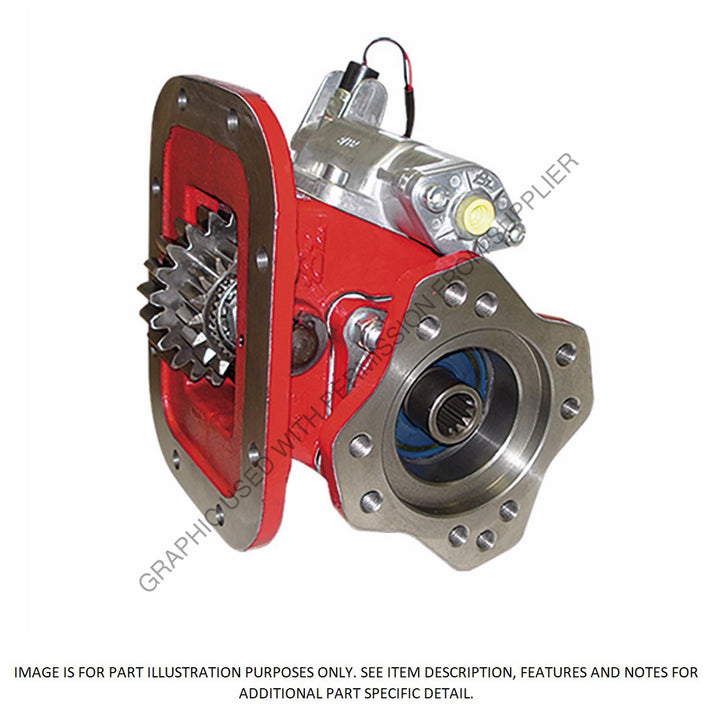 FUL PT2000XJN011SE PTO, BOTTOM MOUNT 8 BOLT AIR SH